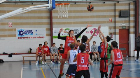 CB Cabrera - CB Granollers 5 (61-65). Cabrera de Mar. 18 de desembre de 2022