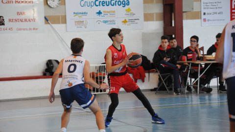 CB Cabrera - CB Granollers 5 (61-65). Cabrera de Mar. 18 de desembre de 2022