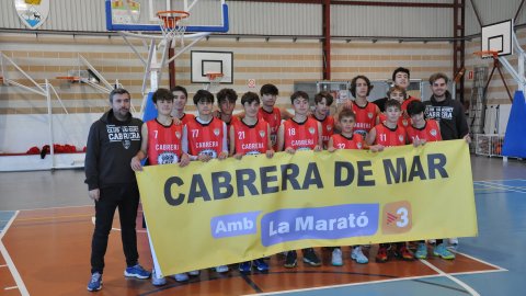 CB Cabrera - CB Granollers 5 (61-65). Cabrera de Mar. 18 de desembre de 2022