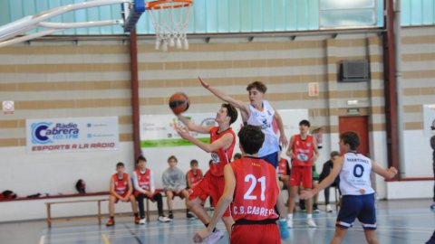 CB Cabrera - CB Granollers 5 (61-65). Cabrera de Mar. 18 de desembre de 2022