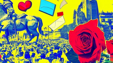 Imatges de Sant Jordi 2023 generades amb Intel·ligència Artificial (Bing Image Creator). 22 de abril de 2023