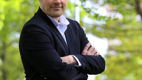 Entrevista a Saül Gordillo, director de Catalunya Ràdio, a la seu del diari a Girona. 6 de març de 2016