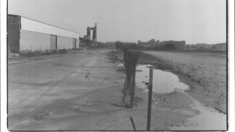 Polígon industrial de Malgrat de Mar. 1991. Foto: Saül Gordillo (El Punt)