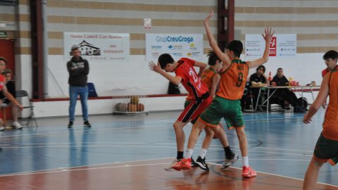 Bàsquet cadet. CB Cabrera - CB Calella B (76-32). Cabrera de Mar. 13 de maig de 2023