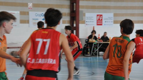 Bàsquet cadet. CB Cabrera - CB Calella B (76-32). Cabrera de Mar. 13 de maig de 2023