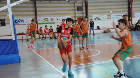 Bàsquet cadet. CB Cabrera - CB Calella B (76-32). Cabrera de Mar. 13 de maig de 2023