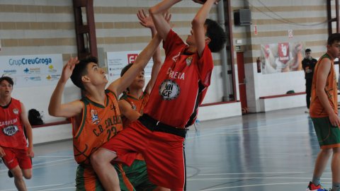 Bàsquet cadet. CB Cabrera - CB Calella B (76-32). Cabrera de Mar. 13 de maig de 2023
