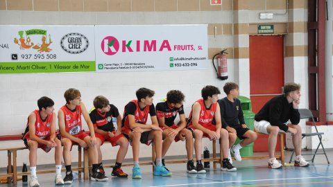 Bàsquet cadet. CB Cabrera - CB Calella B (76-32). Cabrera de Mar. 13 de maig de 2023