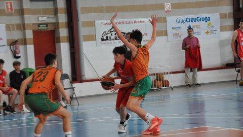 Bàsquet cadet. CB Cabrera - CB Calella B (76-32). Cabrera de Mar. 13 de maig de 2023