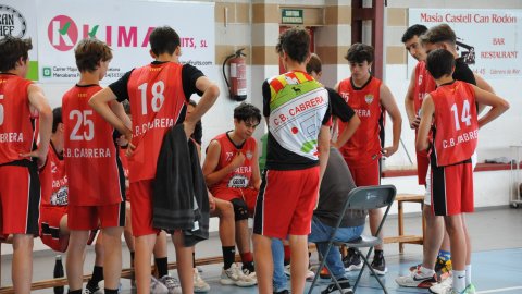 Bàsquet cadet. CB Cabrera - CB Calella B (76-32). Cabrera de Mar. 13 de maig de 2023
