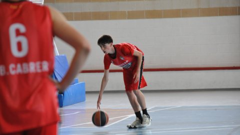 Bàsquet cadet. CB Cabrera - CB Calella B (76-32). Cabrera de Mar. 13 de maig de 2023