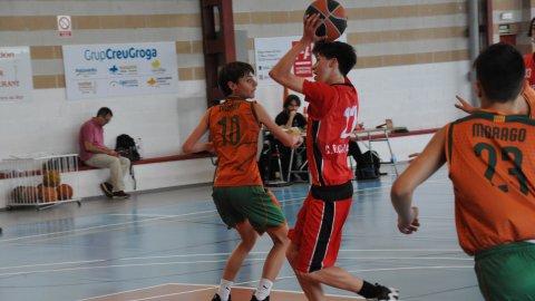 Bàsquet cadet. CB Cabrera - CB Calella B (76-32). Cabrera de Mar. 13 de maig de 2023