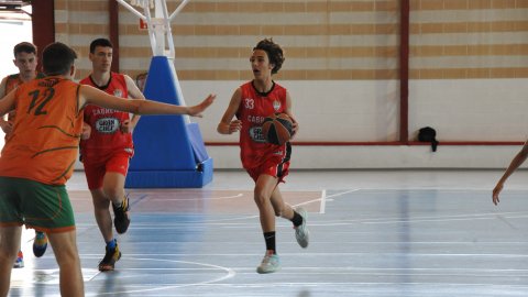 Bàsquet cadet. CB Cabrera - CB Calella B (76-32). Cabrera de Mar. 13 de maig de 2023