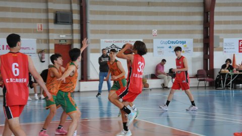 Bàsquet cadet. CB Cabrera - CB Calella B (76-32). Cabrera de Mar. 13 de maig de 2023