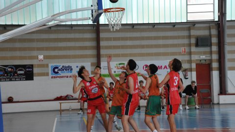 Bàsquet cadet. CB Cabrera - CB Calella B (76-32). Cabrera de Mar. 13 de maig de 2023