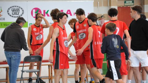 Bàsquet cadet. CB Cabrera - CB Calella B (76-32). Cabrera de Mar. 13 de maig de 2023