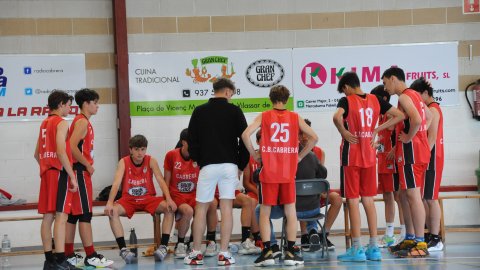 Bàsquet cadet. CB Cabrera - CB Calella B (76-32). Cabrera de Mar. 13 de maig de 2023