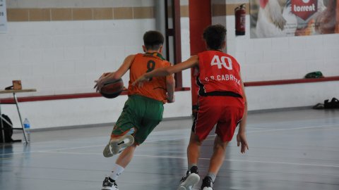 Bàsquet cadet. CB Cabrera - CB Calella B (76-32). Cabrera de Mar. 13 de maig de 2023