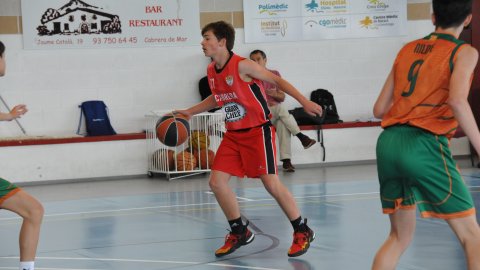 Bàsquet cadet. CB Cabrera - CB Calella B (76-32). Cabrera de Mar. 13 de maig de 2023