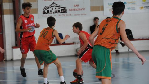Bàsquet cadet. CB Cabrera - CB Calella B (76-32). Cabrera de Mar. 13 de maig de 2023