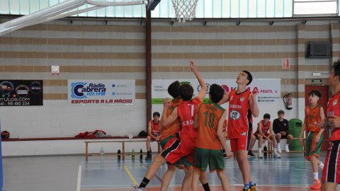Bàsquet cadet. CB Cabrera - CB Calella B (76-32). Cabrera de Mar. 13 de maig de 2023