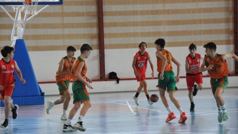 Bàsquet cadet. CB Cabrera - CB Calella B (76-32). Cabrera de Mar. 13 de maig de 2023