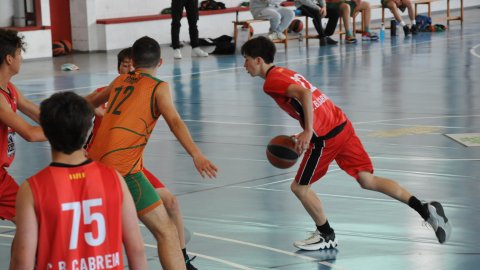 Bàsquet cadet. CB Cabrera - CB Calella B (76-32). Cabrera de Mar. 13 de maig de 2023