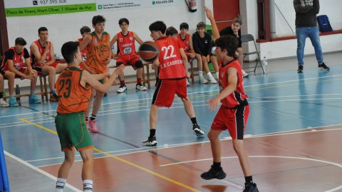 Bàsquet cadet. CB Cabrera - CB Calella B (76-32). Cabrera de Mar. 13 de maig de 2023