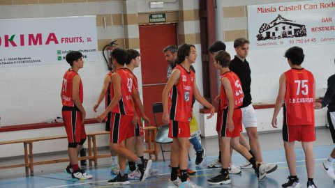 Bàsquet cadet. CB Cabrera - CB Calella B (76-32). Cabrera de Mar. 13 de maig de 2023