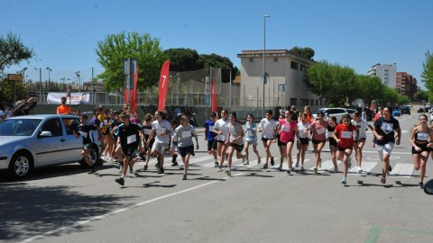 Cursa del Pla. IES Pla de l'Avellà. Cabrera de Mar. 14 de maig de 2023