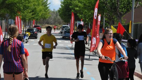 Cursa del Pla. IES Pla de l'Avellà. Cabrera de Mar. 14 de maig de 2023