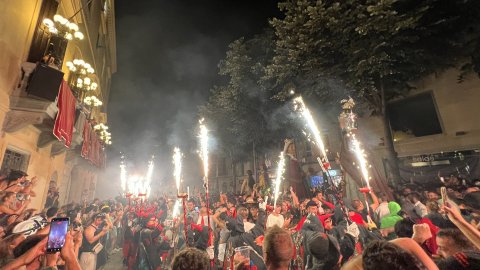 Les Santes. No n’hi ha prou. Mataró. Matinada del 28 al 29 de juliol de 2023
