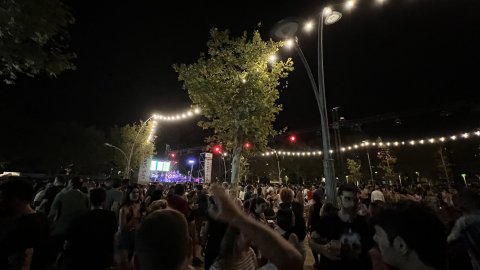 Les Santes. Ball al parc. Mataró. Matinada del 28 al 29 de juliol de 2023