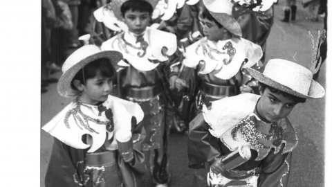Carnaval de Calella. 1991. Foto: Saül Gordillo (El Punt)