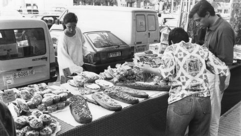 IX Fira del Solstici d'Estiu. Arenys de Mar. 1991. Foto: Saül Gordillo (El Punt)