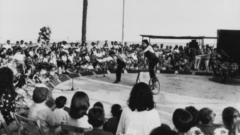 Festa Major de Sant Zenó (Zenon). Arenys de Mar. 1992. Foto: Saül Gordillo (El Punt)