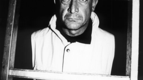 Albert Vidal, actor i director teatral, a la Mostra de Teatre i Música al Carrer de Pineda de Mar. 1992. Foto: Saül Gordillo (El Punt)