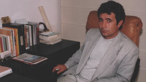 Jaume Romaguera (PSC), alcalde de Tordera. 1993. Foto: Saül Gordillo (El Punt)