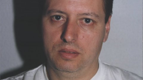 Jaume Puig i Tomàs, portaveu ERC a l'Ajuntament de Calella. 1994. Foto: Saül Gordillo (El Punt)
