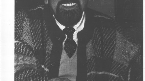 Jaume Pruna, president del Grup Pa, Vi i Moltó de Calella. Calella. 1990. Foto: Saül Gordillo (El Punt)