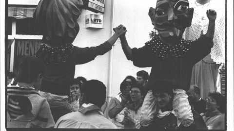 Festa de Sant Nicolau a Malgrat de Mar. 1991. Foto: Saül Gordillo (El Punt)