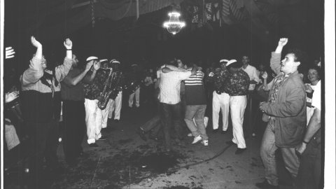 Festa major petita de Calella. 1992. Foto: Saül Gordillo (El Punt)