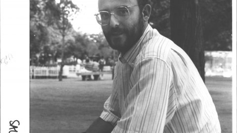 Josep Morell i Comas, expresident del Centre Cultural i Recreatiu de Pineda de Mar. 1991. Foto: Saül Gordillo (El Punt)
