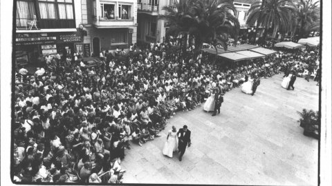 Festa Major de Lloret de Mar. 1991. Foto: Saül Gordillo (El Punt)