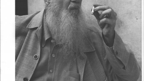 Ignasi Colomer, capellà, als Frares de Calella. 1990. Foto: Saül Gordillo (El Punt)