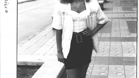 Sílvia Trias, pubilla de Pineda de Mar. 1990. Foto: Saül Gordillo (El Punt)