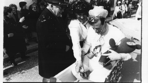 Carnaval de Pineda de Mar. 1992. Foto: Saü Gordillo (El Punt)