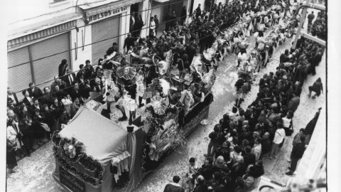 Carnaval de Calella. 1992. Foto: Saül Gordillo (El Punt)