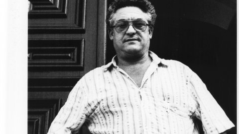 Maxi Antequera, regidor i cap de llista d'Iniciativa per Catalunya Verds (ICV) de Blanes. 1991. Foto: Saül Gordillo (El Punt)