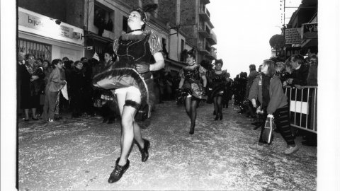 Carnaval de Calella. 21 de febrer de 1993. Foto: Saül Gordillo (El Punt)